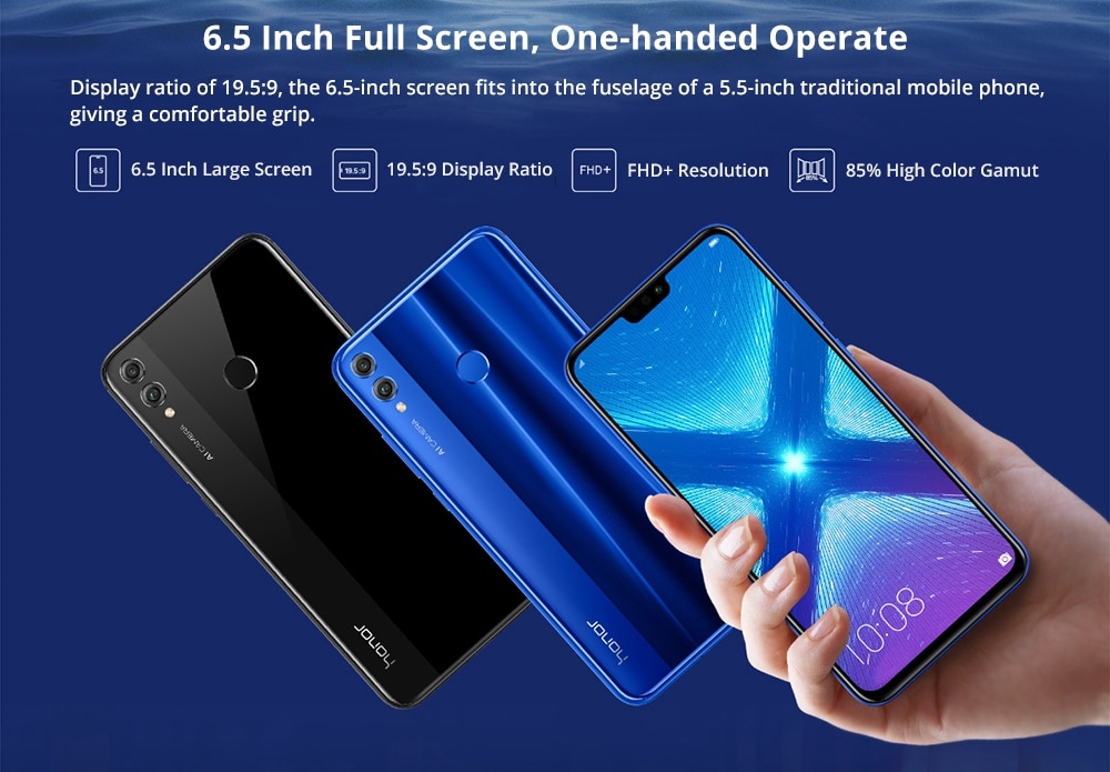Huawei Honor 8X 6 5 Inch 6Gb 64Gb Smartphone Blue 20180911154746344